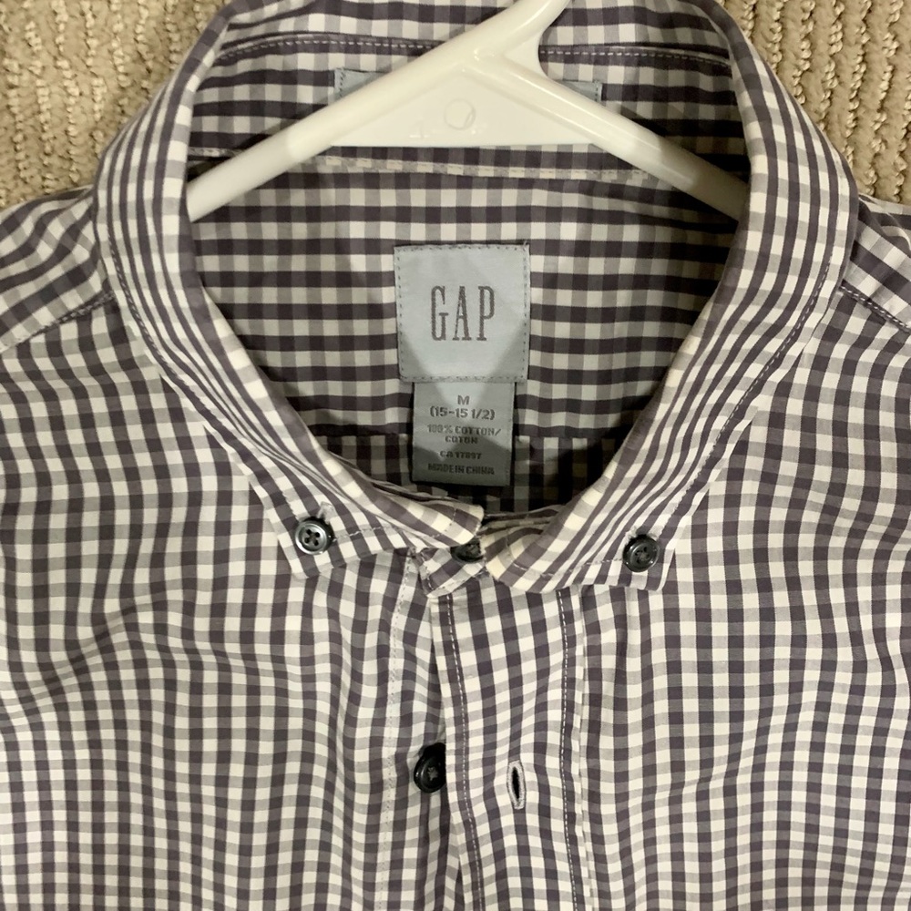Gap gingham button down - Picture 2 of 3